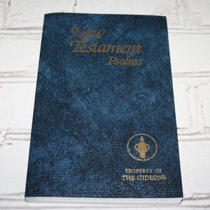 🌿 Vintage Bible · New Testament & Psalms · Paperback (ba)